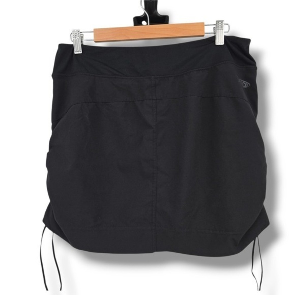 AFCO Skort‎ Athletic Activewear Drawstring Pockets Black Skirt Outdoor Large